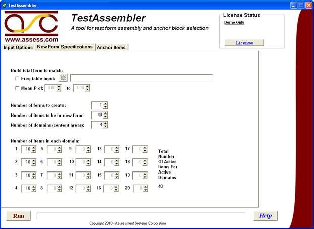 testassembler automated test assembly